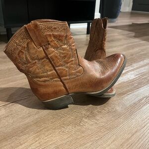 Brown Western Cowboy Boots